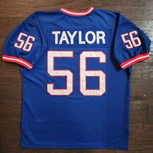 Lawrence Taylor New York Giants #56 Mitchell Ness Throwback Jersey Sz 52 - Tackl